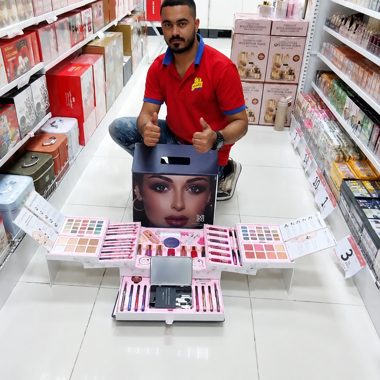 Huge Makeup Kit Vanity